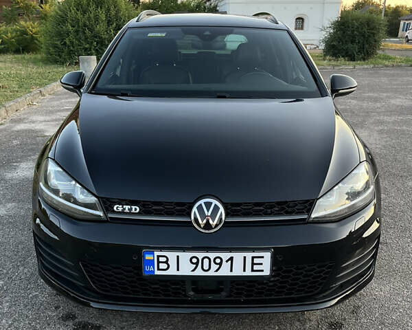 Черный Фольксваген Гольф, объемом двигателя 2 л и пробегом 248 тыс. км за 15299 $, фото 1 на Automoto.ua