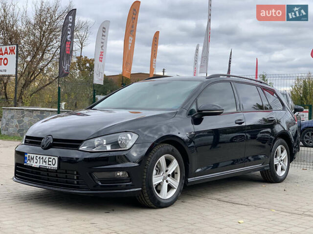 Черный Фольксваген Гольф, объемом двигателя 2 л и пробегом 260 тыс. км за 11399 $, фото 1 на Automoto.ua