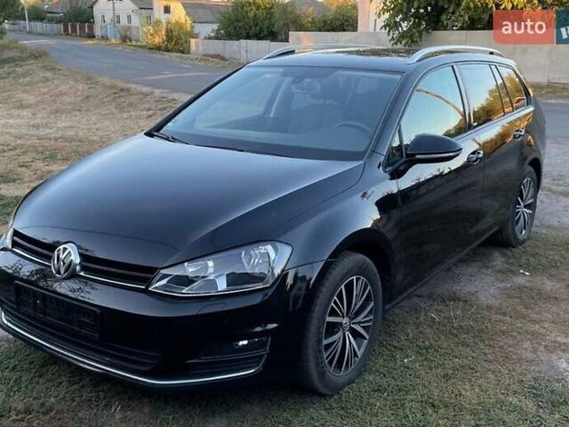 Черный Фольксваген Гольф, объемом двигателя 1.6 л и пробегом 204 тыс. км за 12300 $, фото 1 на Automoto.ua
