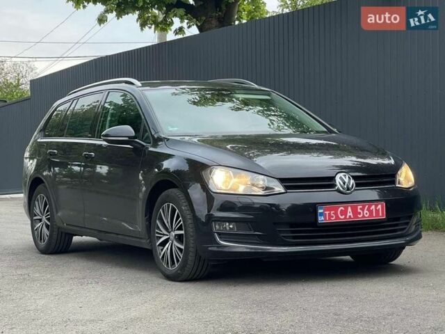 Черный Фольксваген Гольф, объемом двигателя 1.6 л и пробегом 232 тыс. км за 13500 $, фото 1 на Automoto.ua