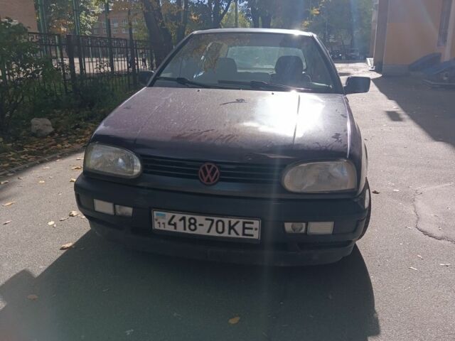 Фиолетовый Фольксваген Гольф, объемом двигателя 2 л и пробегом 216 тыс. км за 1550 $, фото 1 на Automoto.ua