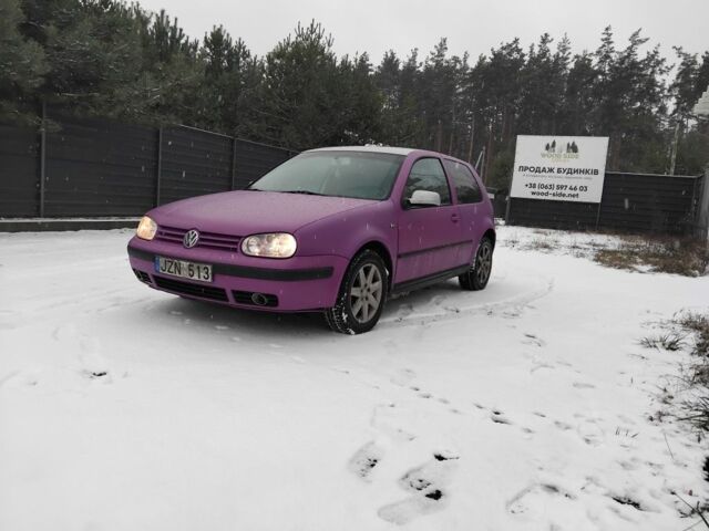 Фіолетовий Фольксваген Гольф, об'ємом двигуна 1.9 л та пробігом 400 тис. км за 1800 $, фото 1 на Automoto.ua