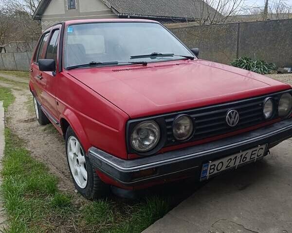 Червоний Фольксваген Гольф, об'ємом двигуна 1.9 л та пробігом 1 тис. км за 1700 $, фото 1 на Automoto.ua