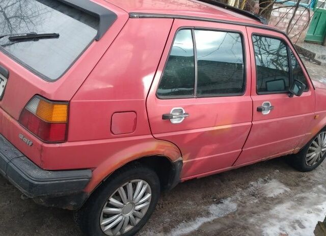 Красный Фольксваген Гольф, объемом двигателя 0 л и пробегом 8 тыс. км за 1042 $, фото 1 на Automoto.ua