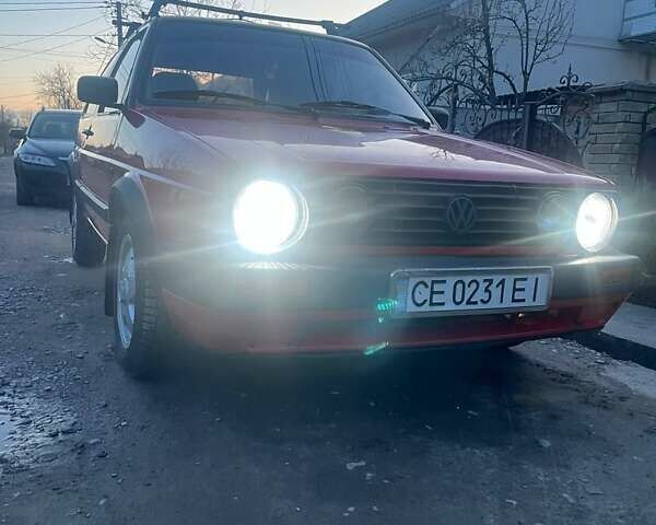 Фольксваген Гольф 1987 в Черновцах на Automoto.ua Красный Фольксваген Гольф, объемом двигателя 1.6 л и пробегом 500 тыс. км за 1550 $, фото 1 на Automoto.ua