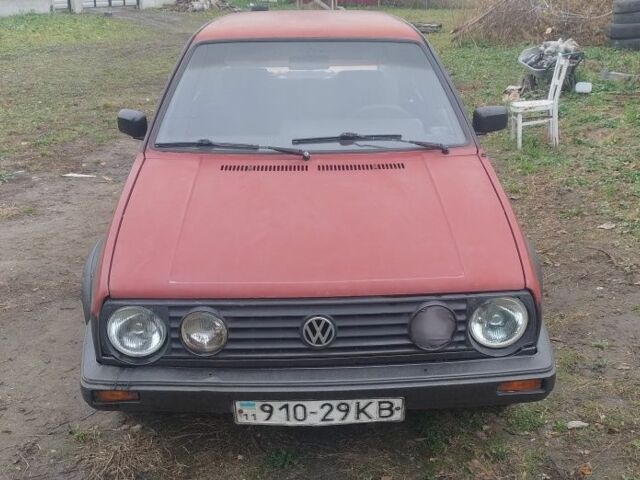 Красный Фольксваген Гольф, объемом двигателя 0 л и пробегом 324 тыс. км за 800 $, фото 1 на Automoto.ua