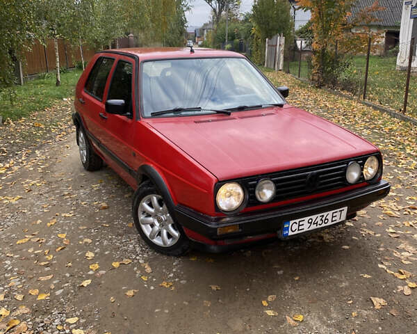 Червоний Фольксваген Гольф, об'ємом двигуна 1.6 л та пробігом 261 тис. км за 2111 $, фото 1 на Automoto.ua