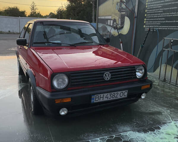 Красный Фольксваген Гольф, объемом двигателя 1.26 л и пробегом 135 тыс. км за 1300 $, фото 1 на Automoto.ua