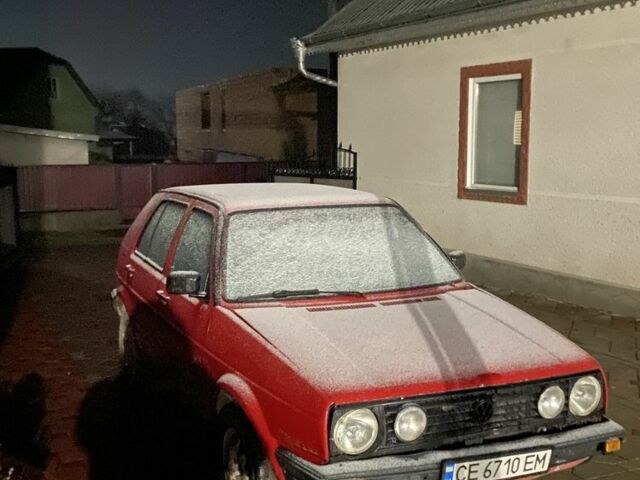 Красный Фольксваген Гольф, объемом двигателя 1.6 л и пробегом 140 тыс. км за 1000 $, фото 1 на Automoto.ua