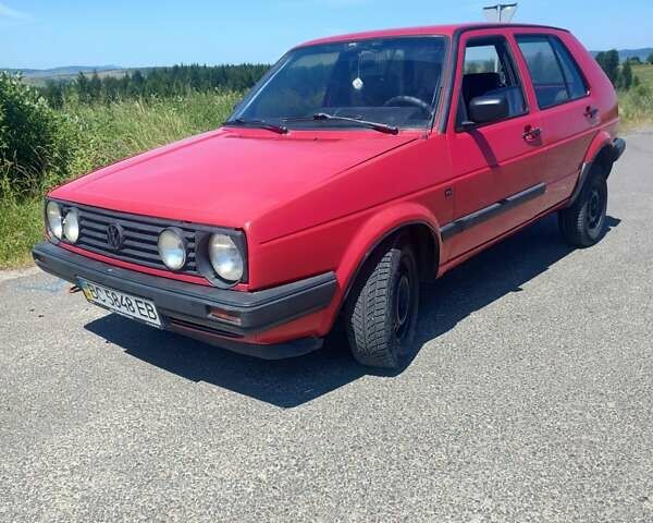 Червоний Фольксваген Гольф, об'ємом двигуна 1.59 л та пробігом 500 тис. км за 1900 $, фото 1 на Automoto.ua