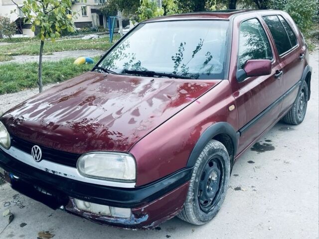 Червоний Фольксваген Гольф, об'ємом двигуна 1.8 л та пробігом 3 тис. км за 1300 $, фото 1 на Automoto.ua