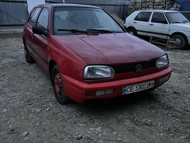 Красный Фольксваген Гольф, объемом двигателя 1.4 л и пробегом 2 тыс. км за 1100 $, фото 1 на Automoto.ua