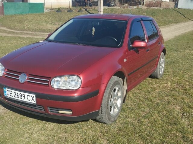 Фольксваген Гольф 1998 в Черновцах на Automoto.ua Красный Фольксваген Гольф, объемом двигателя 1.6 л и пробегом 210 тыс. км за 3900 $, фото 1 на Automoto.ua