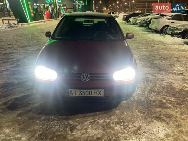 Червоний Фольксваген Гольф, об'ємом двигуна 1.4 л та пробігом 281 тис. км за 3600 $, фото 1 на Automoto.ua