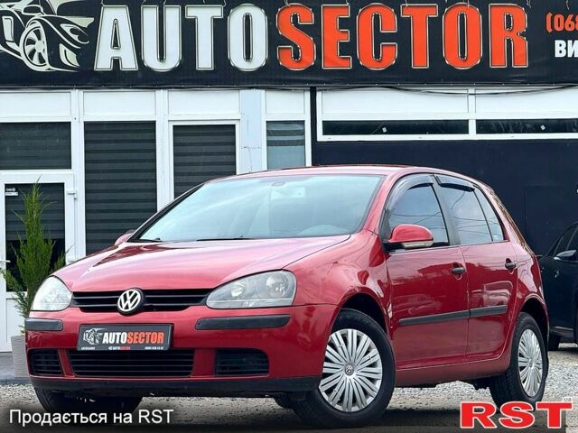 Червоний Фольксваген Гольф, об'ємом двигуна 1.4 л та пробігом 220 тис. км за 4500 $, фото 1 на Automoto.ua
