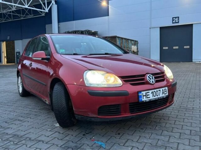 Червоний Фольксваген Гольф, об'ємом двигуна 1.4 л та пробігом 250 тис. км за 4300 $, фото 1 на Automoto.ua