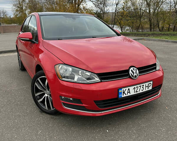 Красный Фольксваген Гольф, объемом двигателя 1.8 л и пробегом 150 тыс. км за 12500 $, фото 1 на Automoto.ua