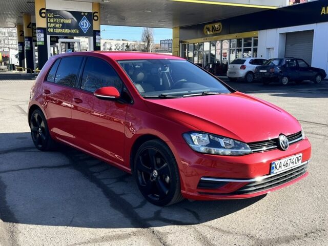 Красный Фольксваген Гольф, объемом двигателя 1.8 л и пробегом 92 тыс. км за 14400 $, фото 1 на Automoto.ua