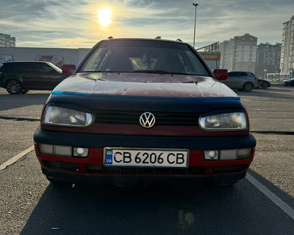 Червоний Фольксваген Гольф, об'ємом двигуна 1.8 л та пробігом 143 тис. км за 1900 $, фото 1 на Automoto.ua