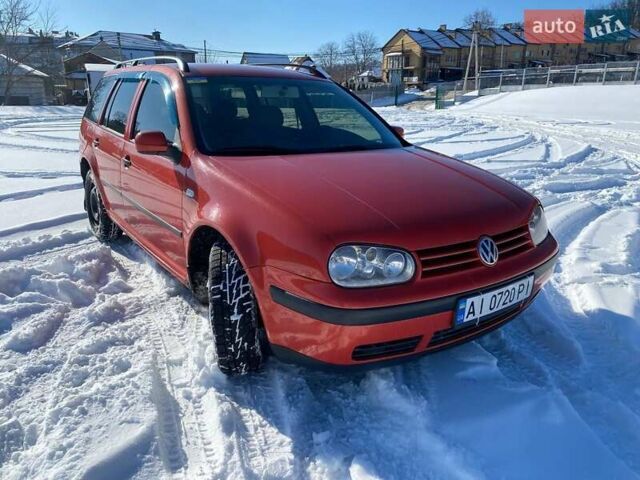 Червоний Фольксваген Гольф, об'ємом двигуна 1.9 л та пробігом 334 тис. км за 3900 $, фото 1 на Automoto.ua