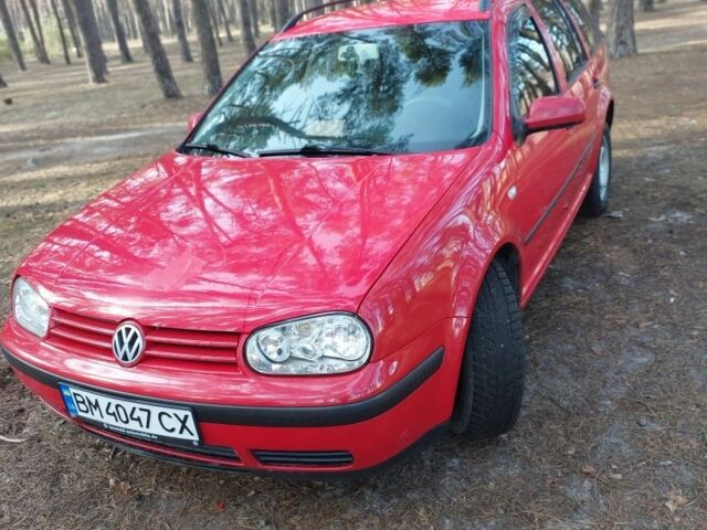 Червоний Фольксваген Гольф, об'ємом двигуна 1.6 л та пробігом 190 тис. км за 3999 $, фото 1 на Automoto.ua