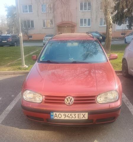 Червоний Фольксваген Гольф, об'ємом двигуна 1.6 л та пробігом 220 тис. км за 3600 $, фото 1 на Automoto.ua