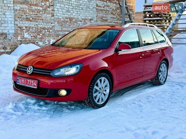 Красный Фольксваген Гольф, объемом двигателя 1.4 л и пробегом 206 тыс. км за 7800 $, фото 1 на Automoto.ua