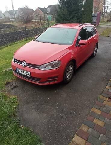Красный Фольксваген Гольф, объемом двигателя 1.8 л и пробегом 175 тыс. км за 10000 $, фото 1 на Automoto.ua