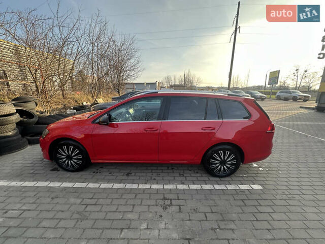 Красный Фольксваген Гольф, объемом двигателя 1.97 л и пробегом 154 тыс. км за 13099 $, фото 1 на Automoto.ua