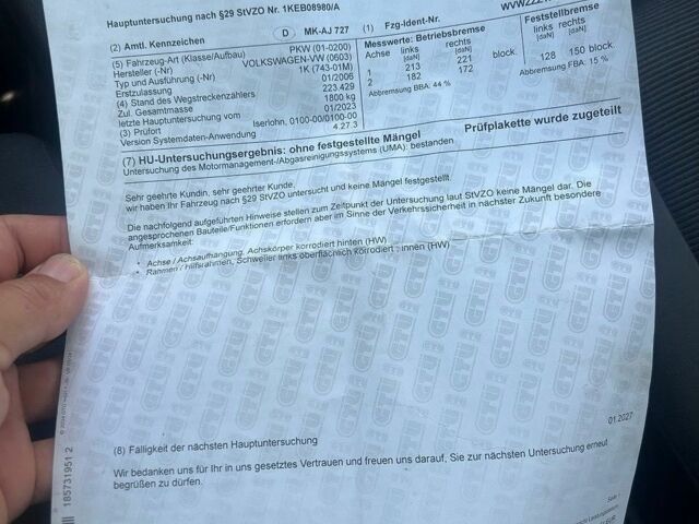 Фольксваген Гольф, объемом двигателя 1.6 л и пробегом 220 тыс. км за 5450 $, фото 1 на Automoto.ua
