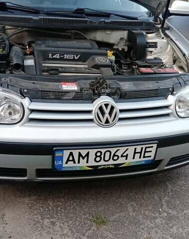 Серый Фольксваген Гольф, объемом двигателя 1.4 л и пробегом 213 тыс. км за 3700 $, фото 1 на Automoto.ua