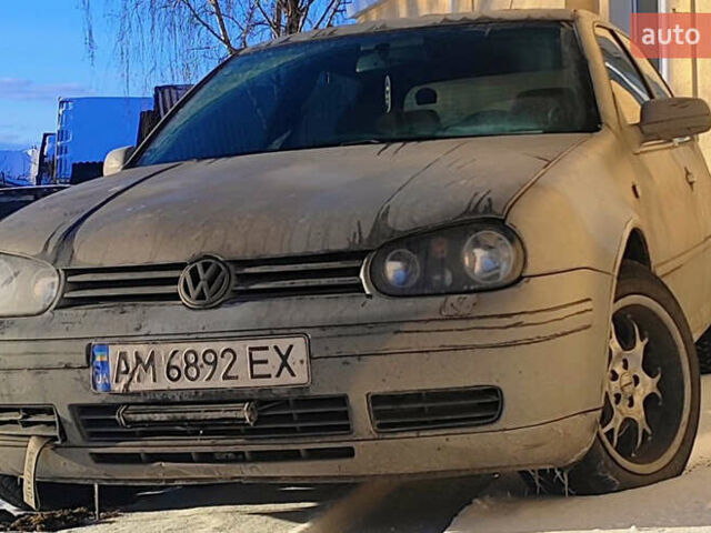 Серый Фольксваген Гольф, объемом двигателя 1.9 л и пробегом 400 тыс. км за 3500 $, фото 1 на Automoto.ua