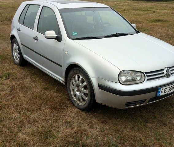 Серый Фольксваген Гольф, объемом двигателя 1.9 л и пробегом 380 тыс. км за 2900 $, фото 1 на Automoto.ua