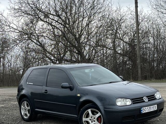 Серый Фольксваген Гольф, объемом двигателя 1.9 л и пробегом 330 тыс. км за 3800 $, фото 1 на Automoto.ua