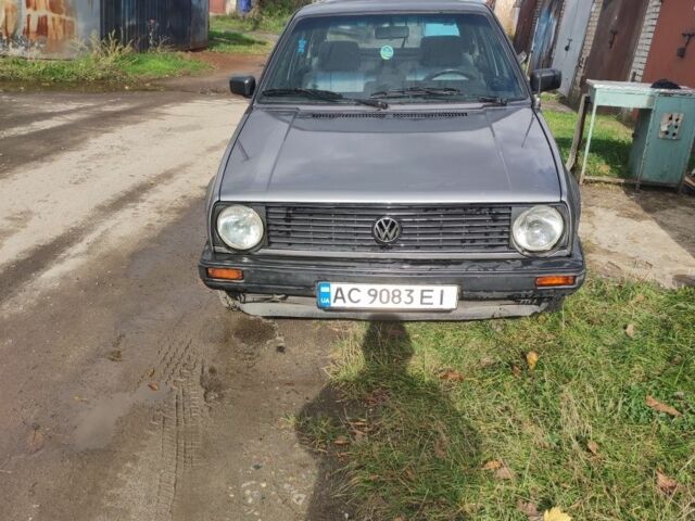 Серый Фольксваген Гольф, объемом двигателя 1.6 л и пробегом 390 тыс. км за 1250 $, фото 1 на Automoto.ua