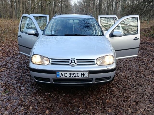 Сірий Фольксваген Гольф, об'ємом двигуна 1.9 л та пробігом 303 тис. км за 3600 $, фото 1 на Automoto.ua