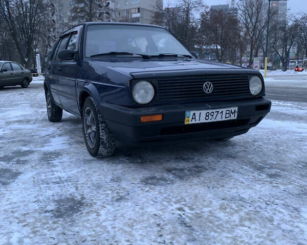 Синій Фольксваген Гольф, об'ємом двигуна 1.59 л та пробігом 600 тис. км за 1850 $, фото 1 на Automoto.ua