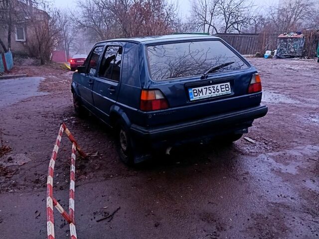 Синий Фольксваген Гольф, объемом двигателя 1.6 л и пробегом 200 тыс. км за 1700 $, фото 1 на Automoto.ua