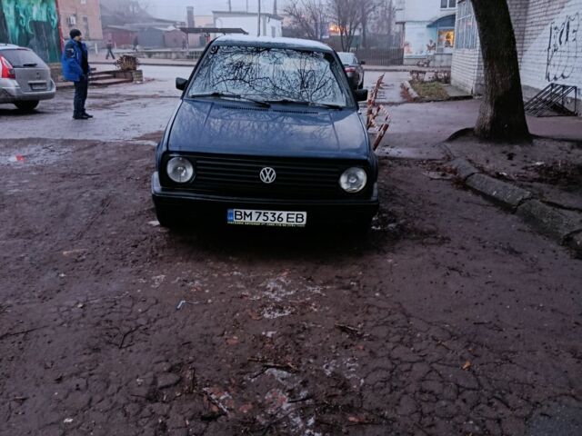 Синий Фольксваген Гольф, объемом двигателя 1.6 л и пробегом 200 тыс. км за 1700 $, фото 1 на Automoto.ua