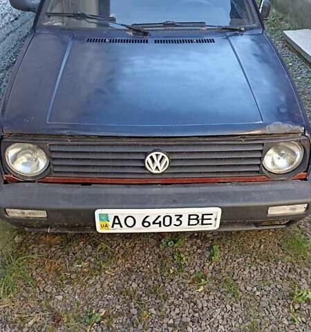 Синий Фольксваген Гольф, объемом двигателя 1.27 л и пробегом 500 тыс. км за 750 $, фото 1 на Automoto.ua