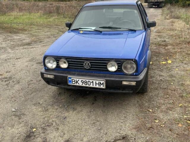 Синій Фольксваген Гольф, об'ємом двигуна 1.8 л та пробігом 400 тис. км за 1400 $, фото 1 на Automoto.ua