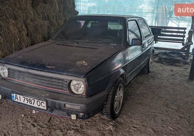 Синий Фольксваген Гольф, объемом двигателя 1.59 л и пробегом 435 тыс. км за 1700 $, фото 1 на Automoto.ua