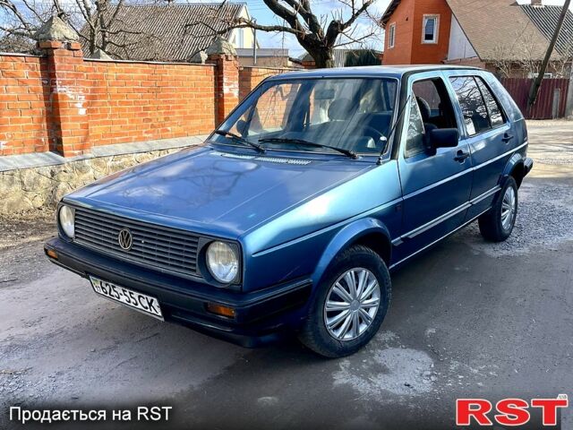 Синій Фольксваген Гольф, об'ємом двигуна 1.6 л та пробігом 225 тис. км за 700 $, фото 1 на Automoto.ua