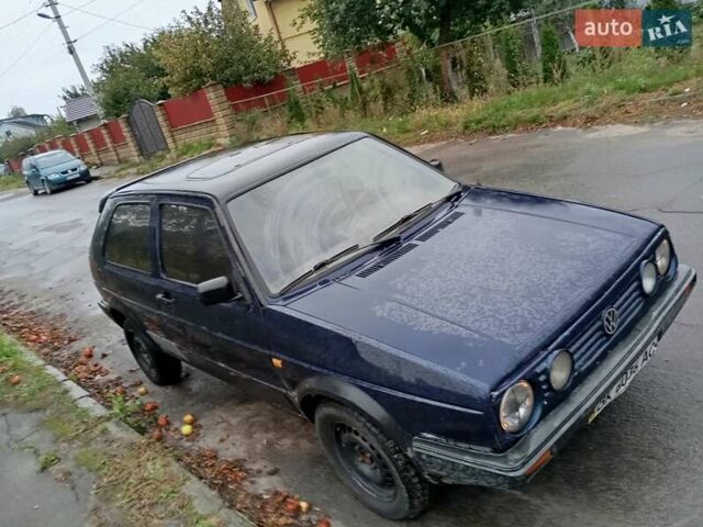 Синий Фольксваген Гольф, объемом двигателя 1.6 л и пробегом 333 тыс. км за 622 $, фото 1 на Automoto.ua