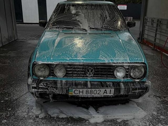 Синій Фольксваген Гольф, об'ємом двигуна 1.6 л та пробігом 380 тис. км за 550 $, фото 1 на Automoto.ua