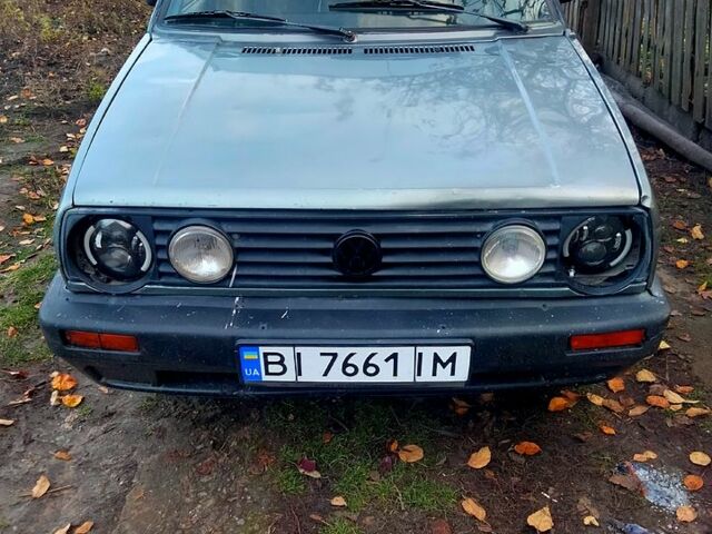 Синий Фольксваген Гольф, объемом двигателя 1.8 л и пробегом 475 тыс. км за 1300 $, фото 1 на Automoto.ua