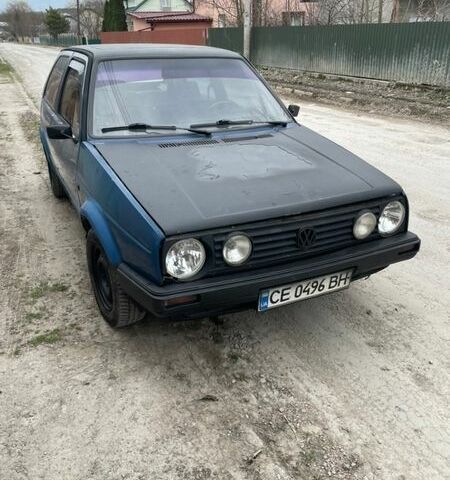 Синий Фольксваген Гольф, объемом двигателя 1.27 л и пробегом 240 тыс. км за 650 $, фото 1 на Automoto.ua