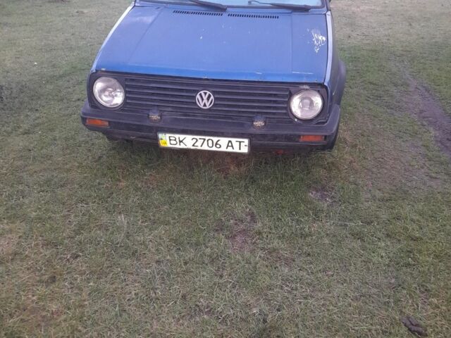 Синий Фольксваген Гольф, объемом двигателя 0 л и пробегом 270 тыс. км за 400 $, фото 1 на Automoto.ua