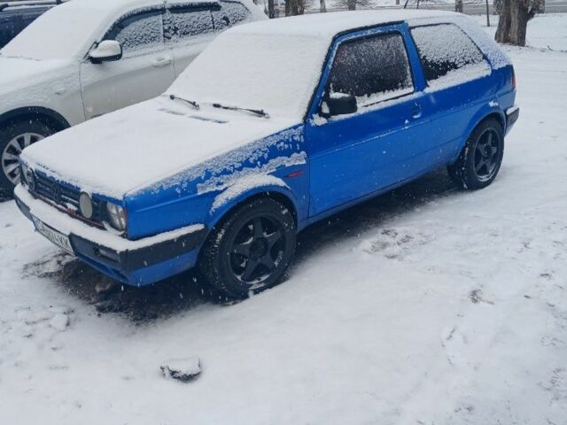 Синій Фольксваген Гольф, об'ємом двигуна 2 л та пробігом 310 тис. км за 1450 $, фото 1 на Automoto.ua