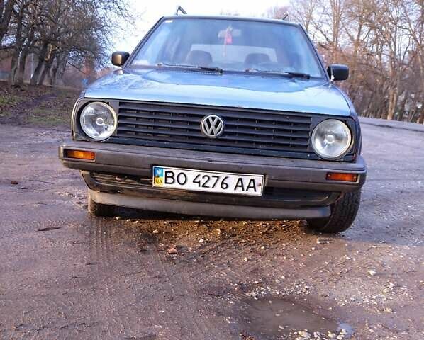 Синий Фольксваген Гольф, объемом двигателя 1.8 л и пробегом 555 тыс. км за 750 $, фото 1 на Automoto.ua